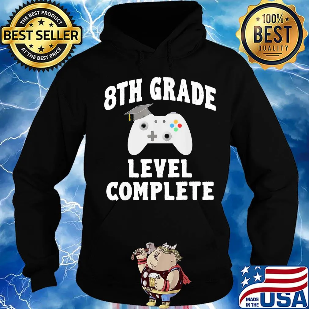 8th grade level complete game graduate s Hoodie