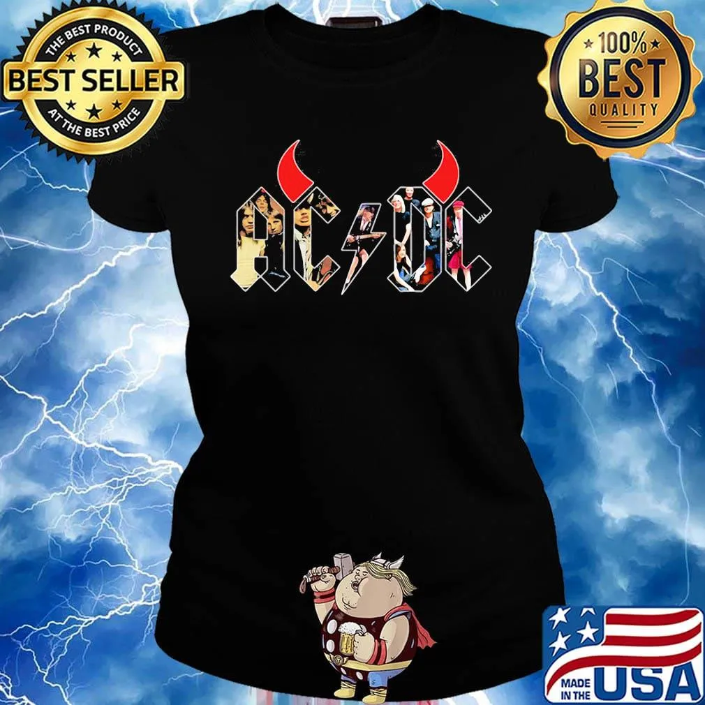 Acdc band members hells bells s Ladies tee