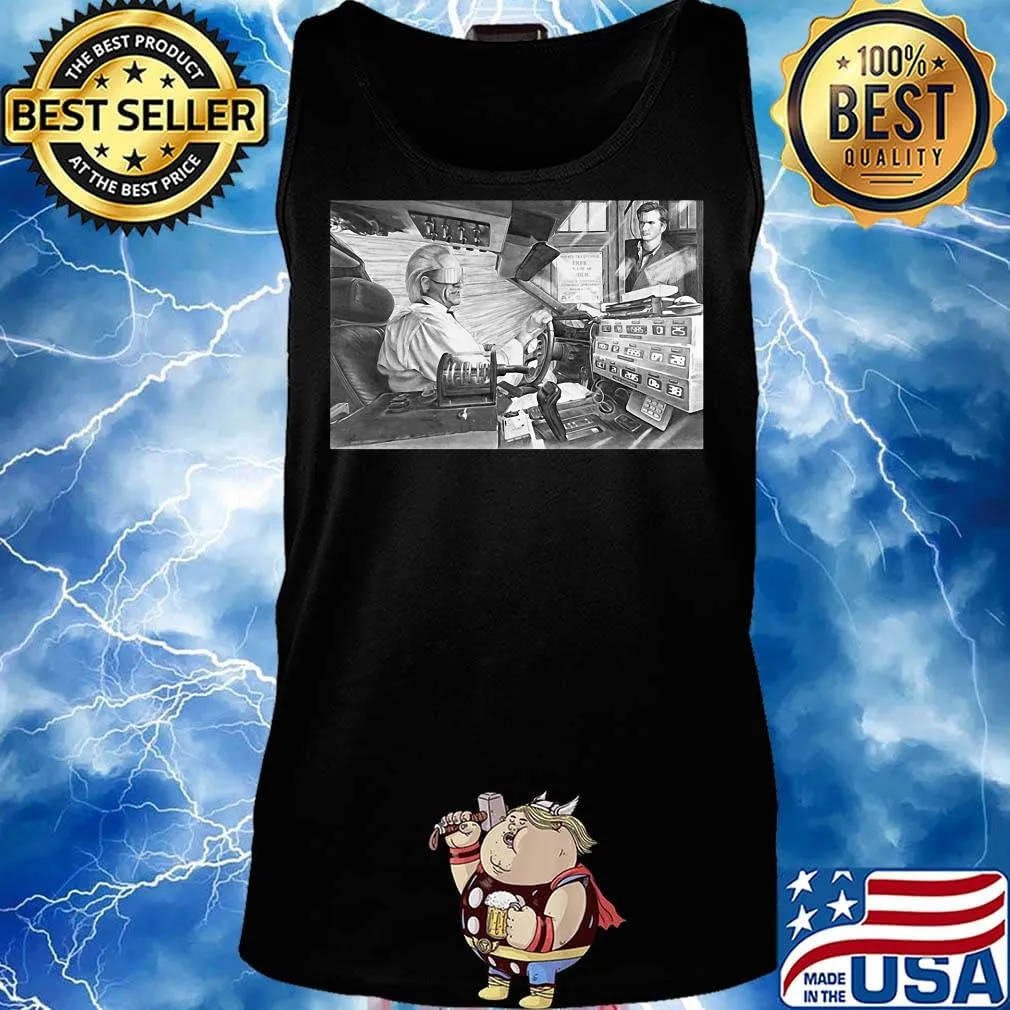 Back to the future movie get in loser s Tank top