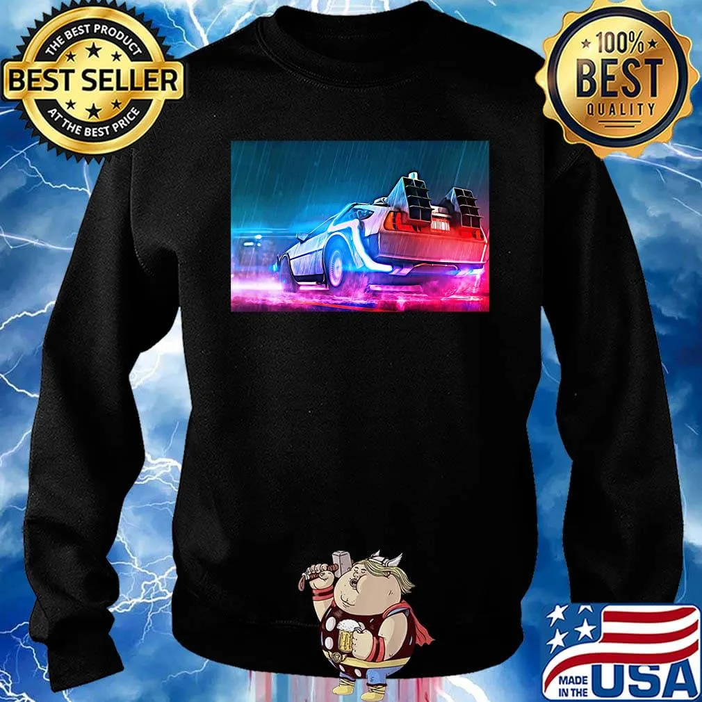 Back to the future movie light s Sweater