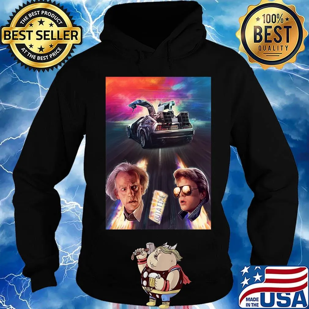 Back to the future movie outa time s Hoodie