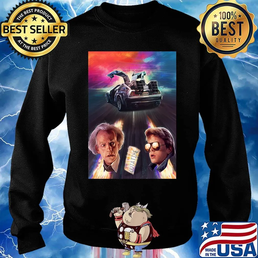 Back to the future movie outa time s Sweater