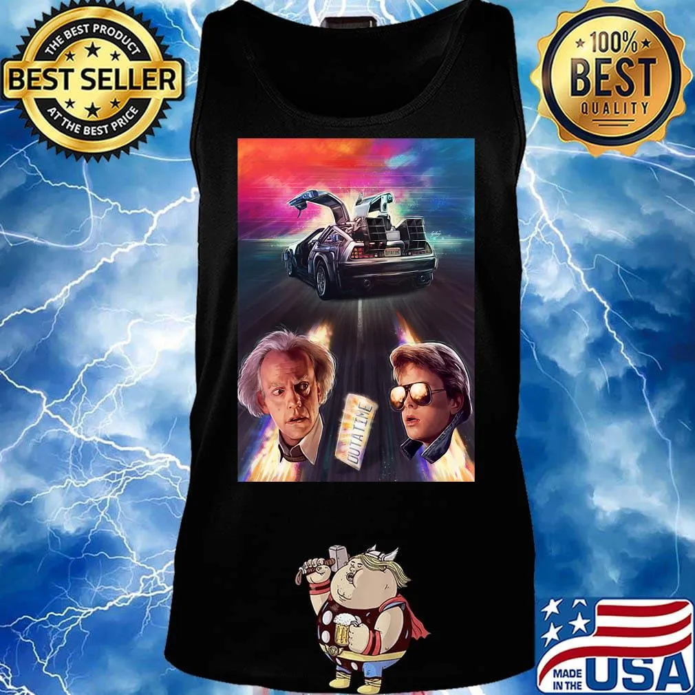 Back to the future movie outa time s Tank top