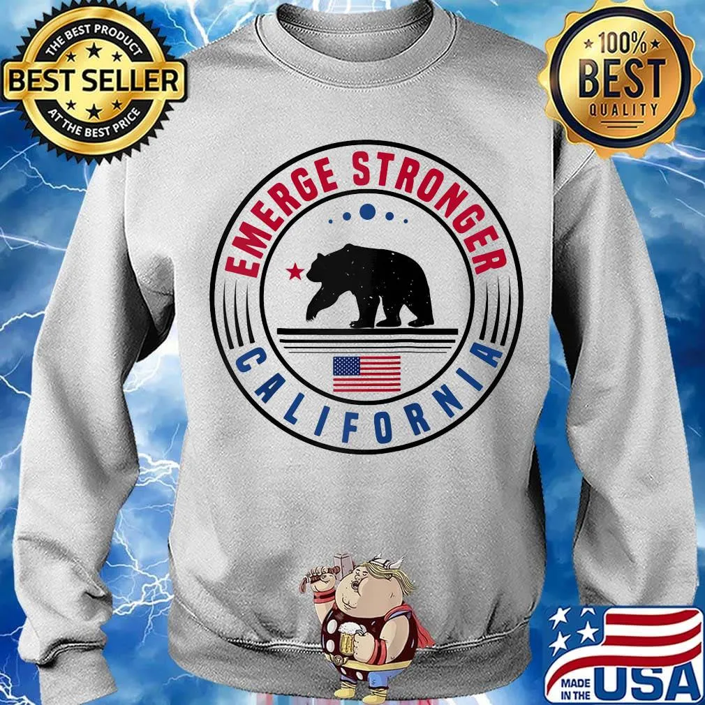 Bear emerge stronger california s Sweater
