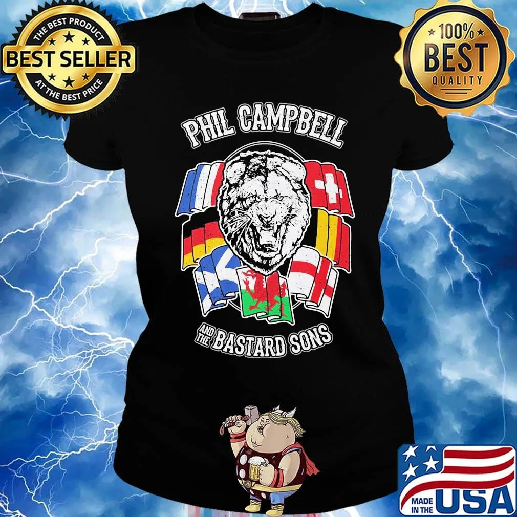 Bear phil campbell and the bastard sons s Ladies tee
