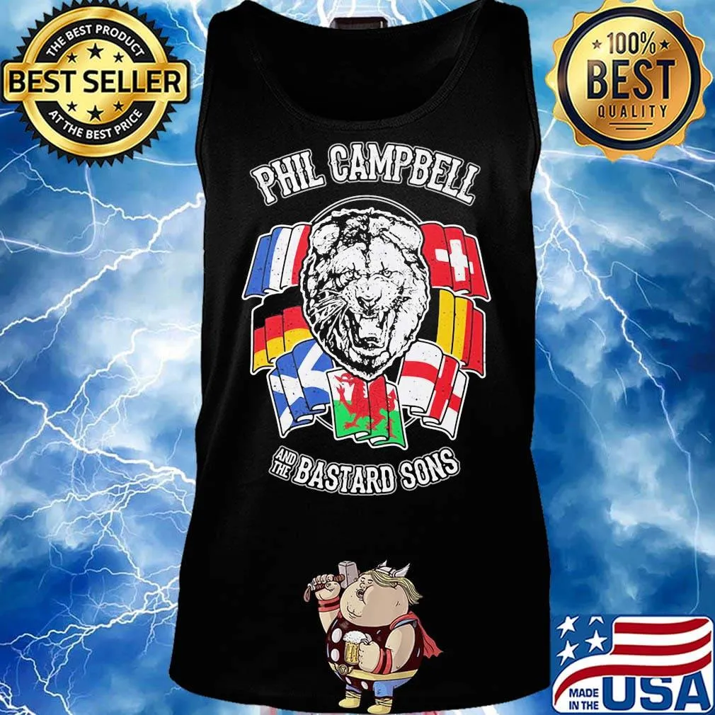 Bear phil campbell and the bastard sons s Tank top