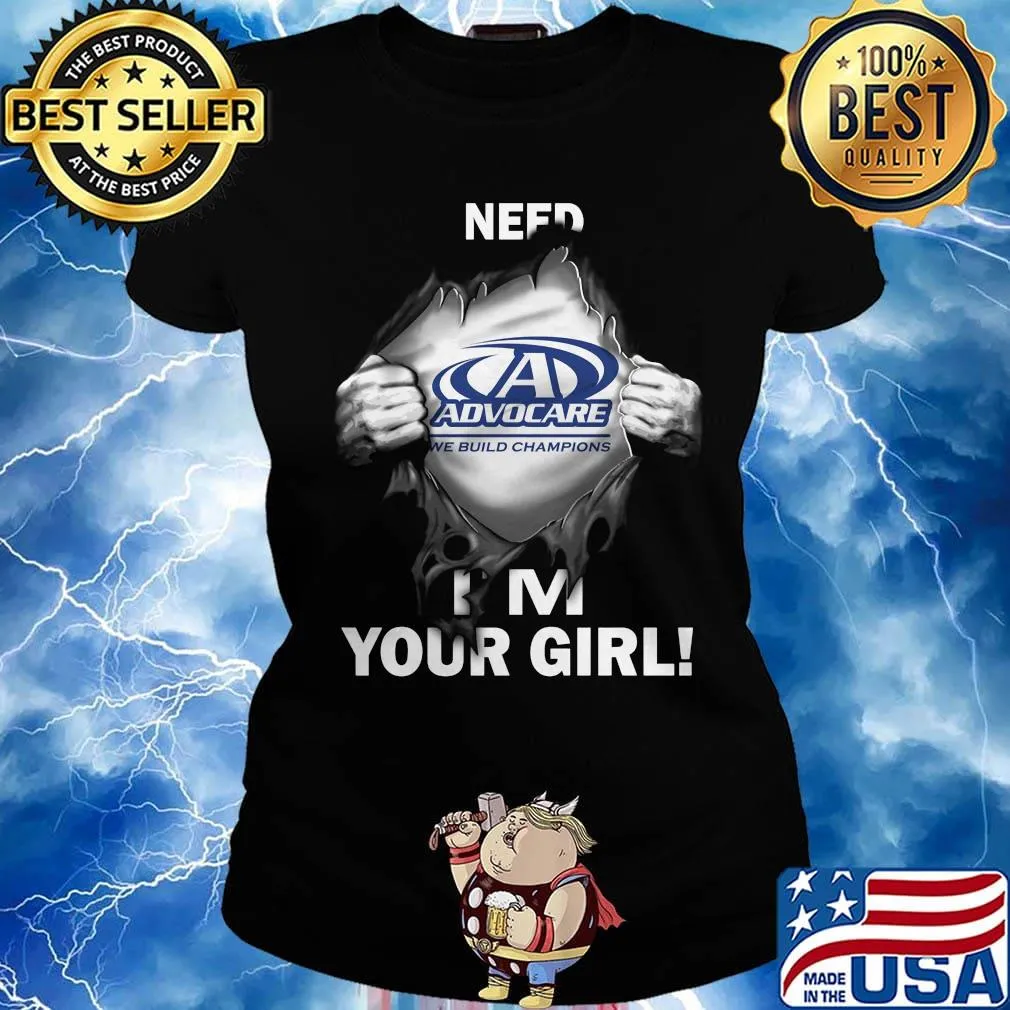 Blood insides advocare we build champions need i'm your girl s Ladies tee