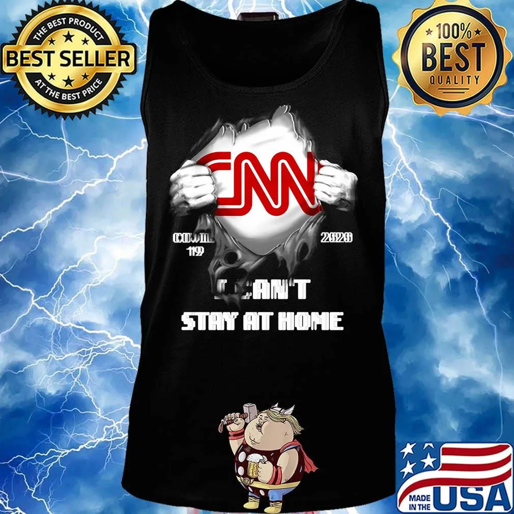 Blood insides cnn covid-19 2020 i can't stay at home s Tank top