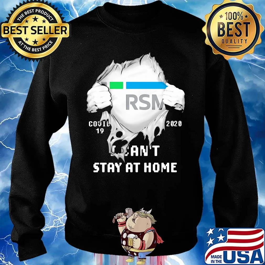 Blood insides rsm covid-19 2020 i can't stay at home s Sweater