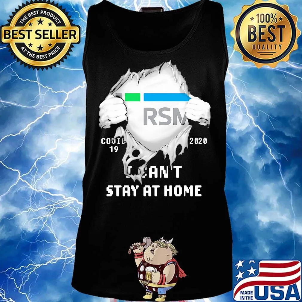 Blood insides rsm covid-19 2020 i can't stay at home s Tank top