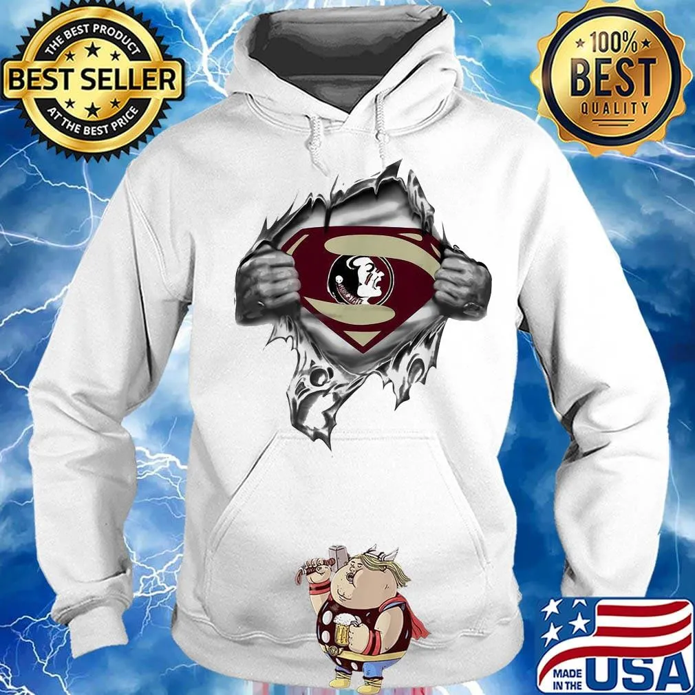 Blood insides superman florida state seminoles s Hoodie