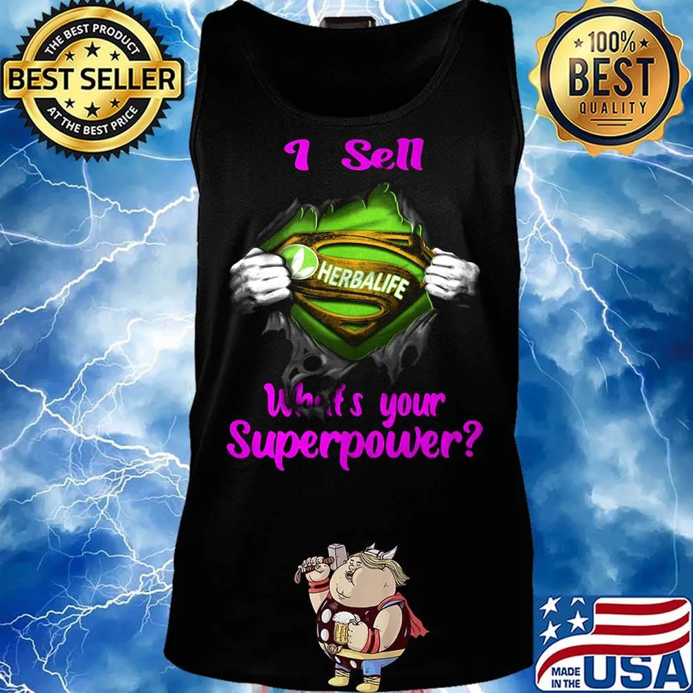 Blood insides superman herbalife i sell what's your superpower s Tank top