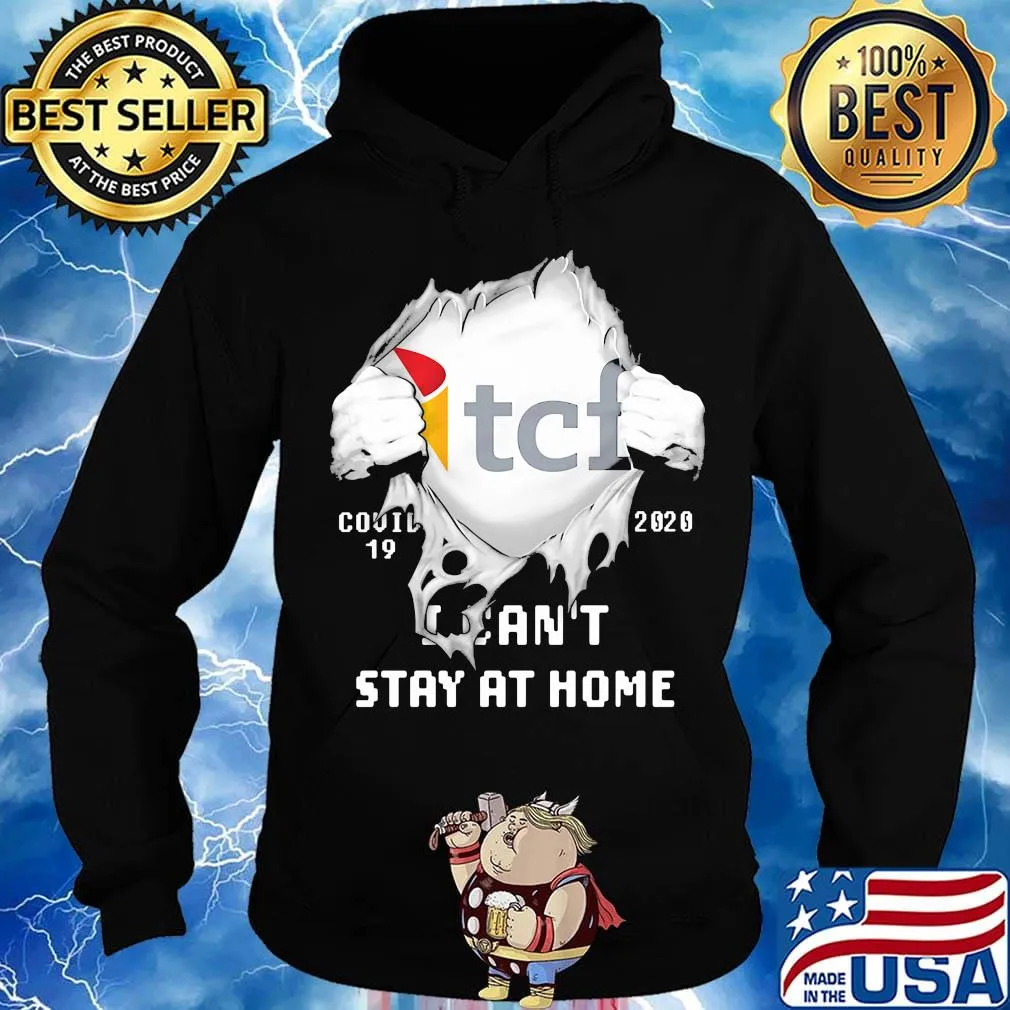 Blood insides tcf covid-19 2020 i can't stay at home s Hoodie