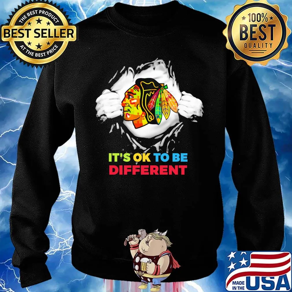 Blood insides washington redskins it's ok to be different s Sweater
