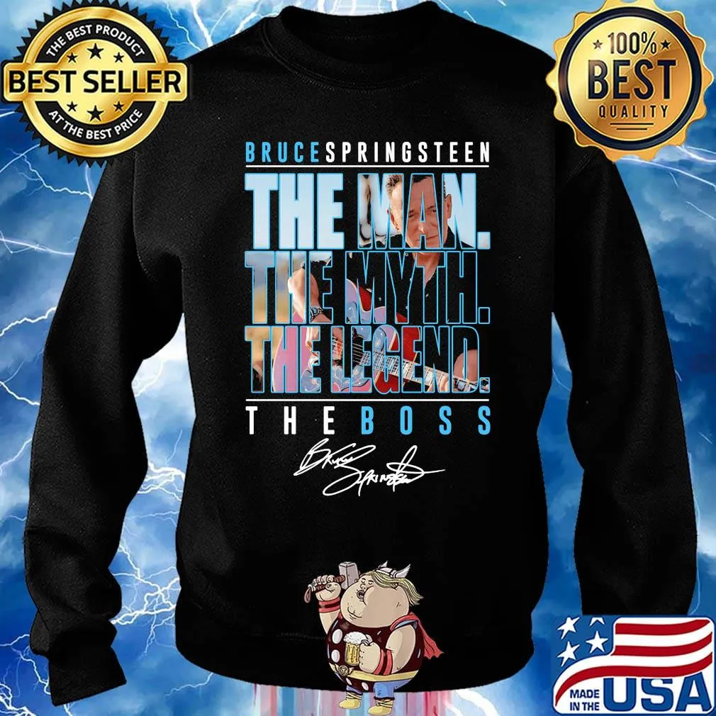 Bruce springsteen the man the myth the legend the boss signature s Sweater