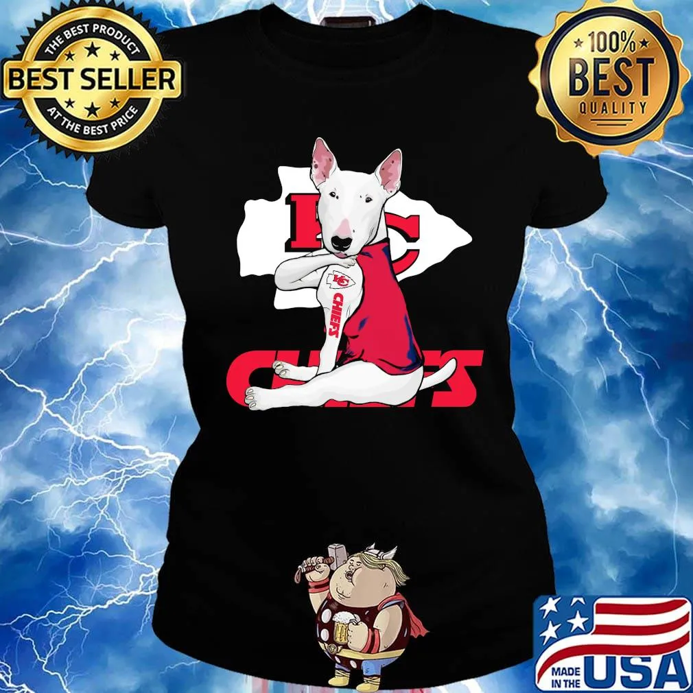 Bully dog tattoos kansas city chiefs s Ladies tee