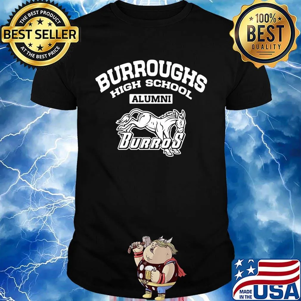 Burroughs high school alumni burros shirt