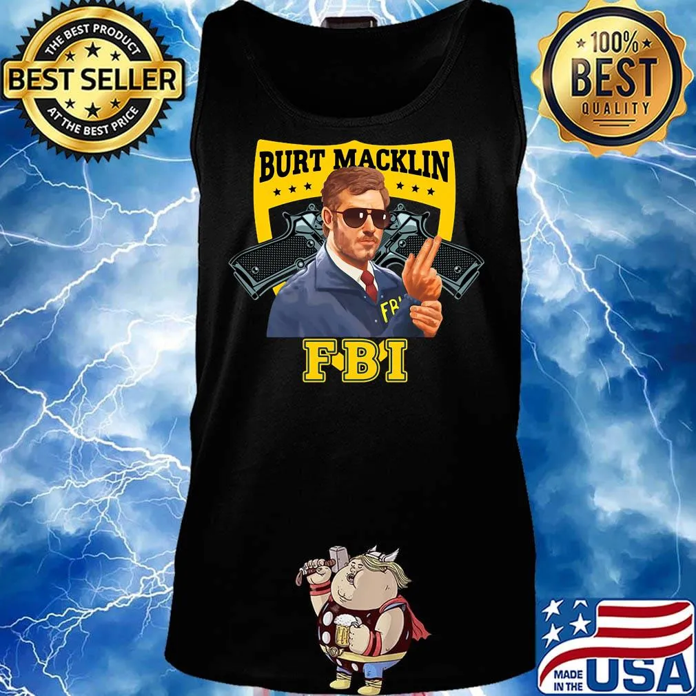Burt macklin fbi stars s Tank top