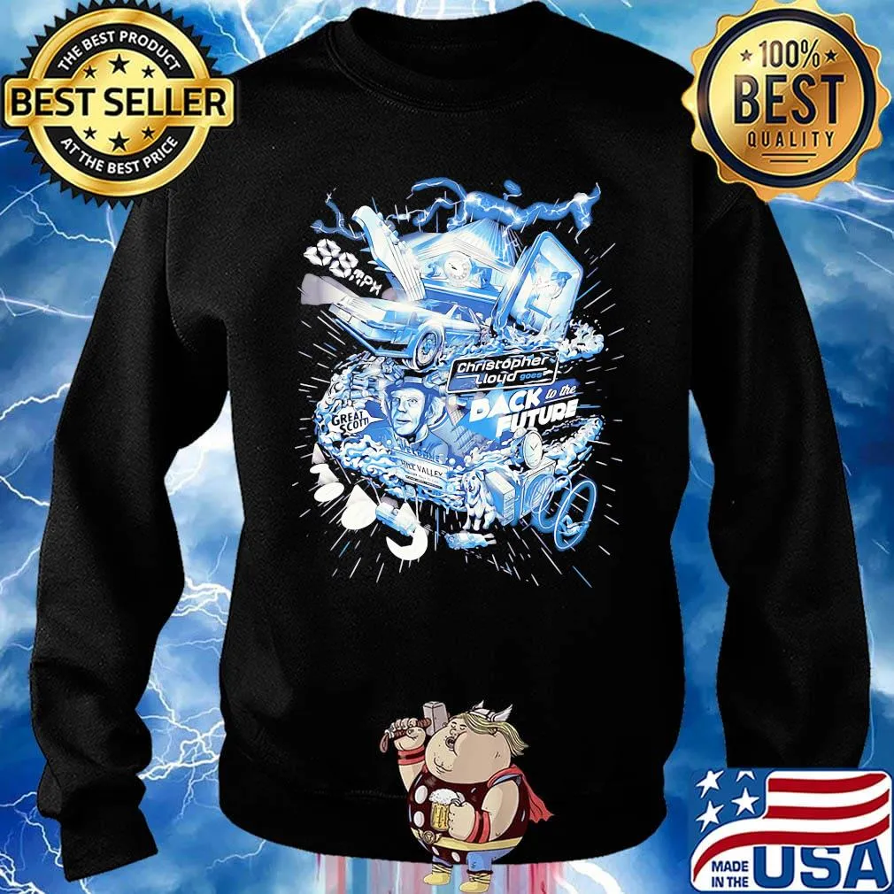Christopher lloyd back to the future great scorn s Sweater
