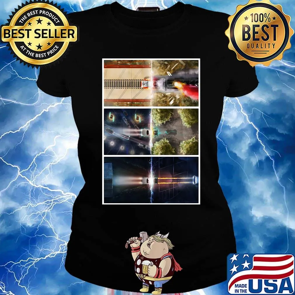 Christopher lloyd back to the future road s Ladies tee