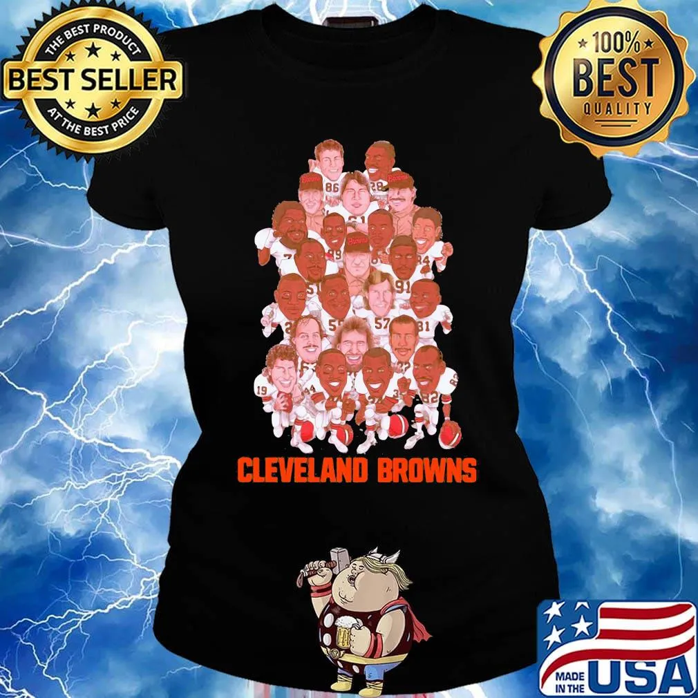 Cleveland browns football team s Ladies tee