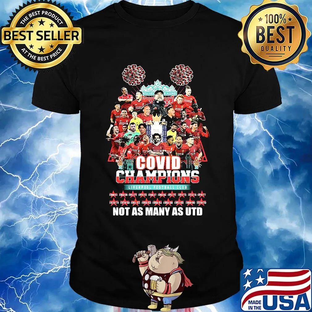 Covid-19 champions liverpool football club not as many as utd shirt