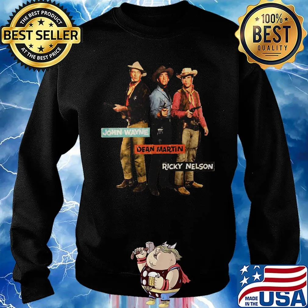 Cowboys john wayne dean martin ricky nelson s Sweater