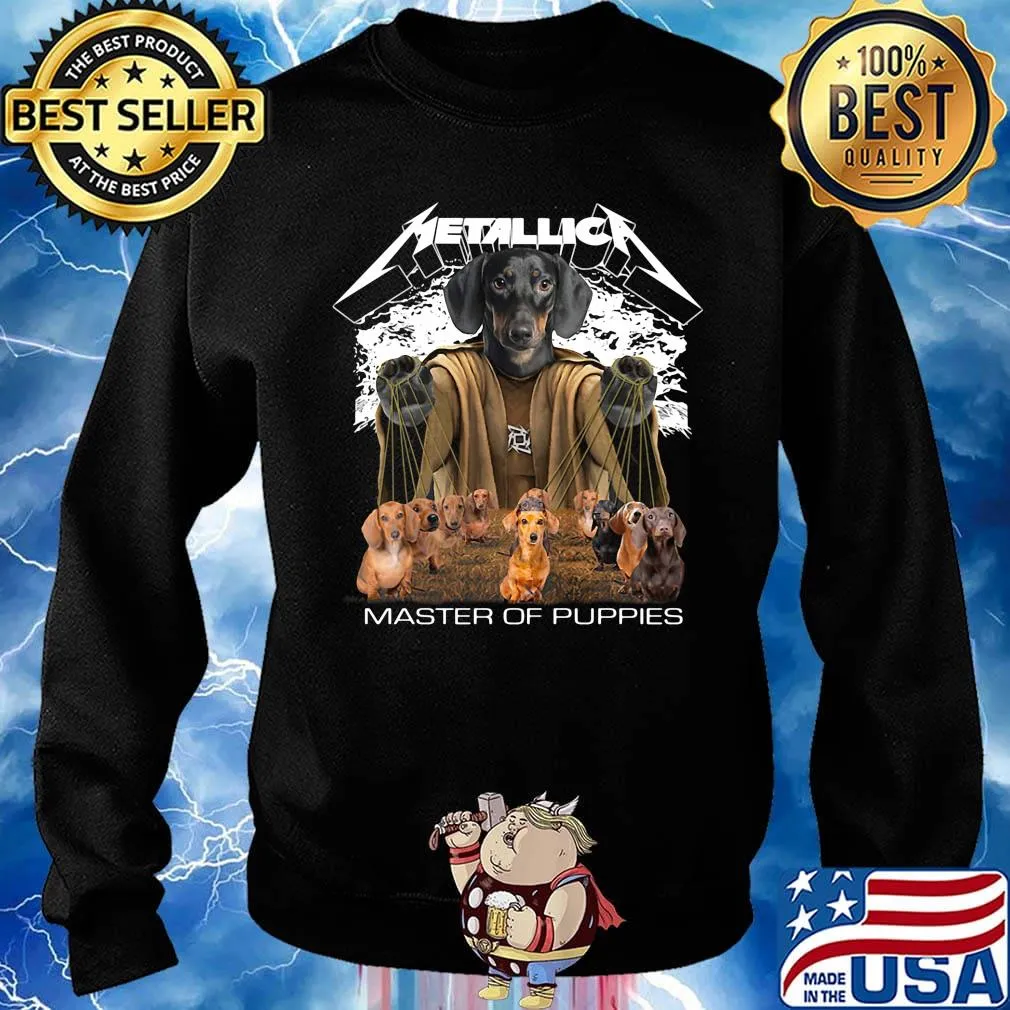 Dachshund metallica master of puppies s Sweater