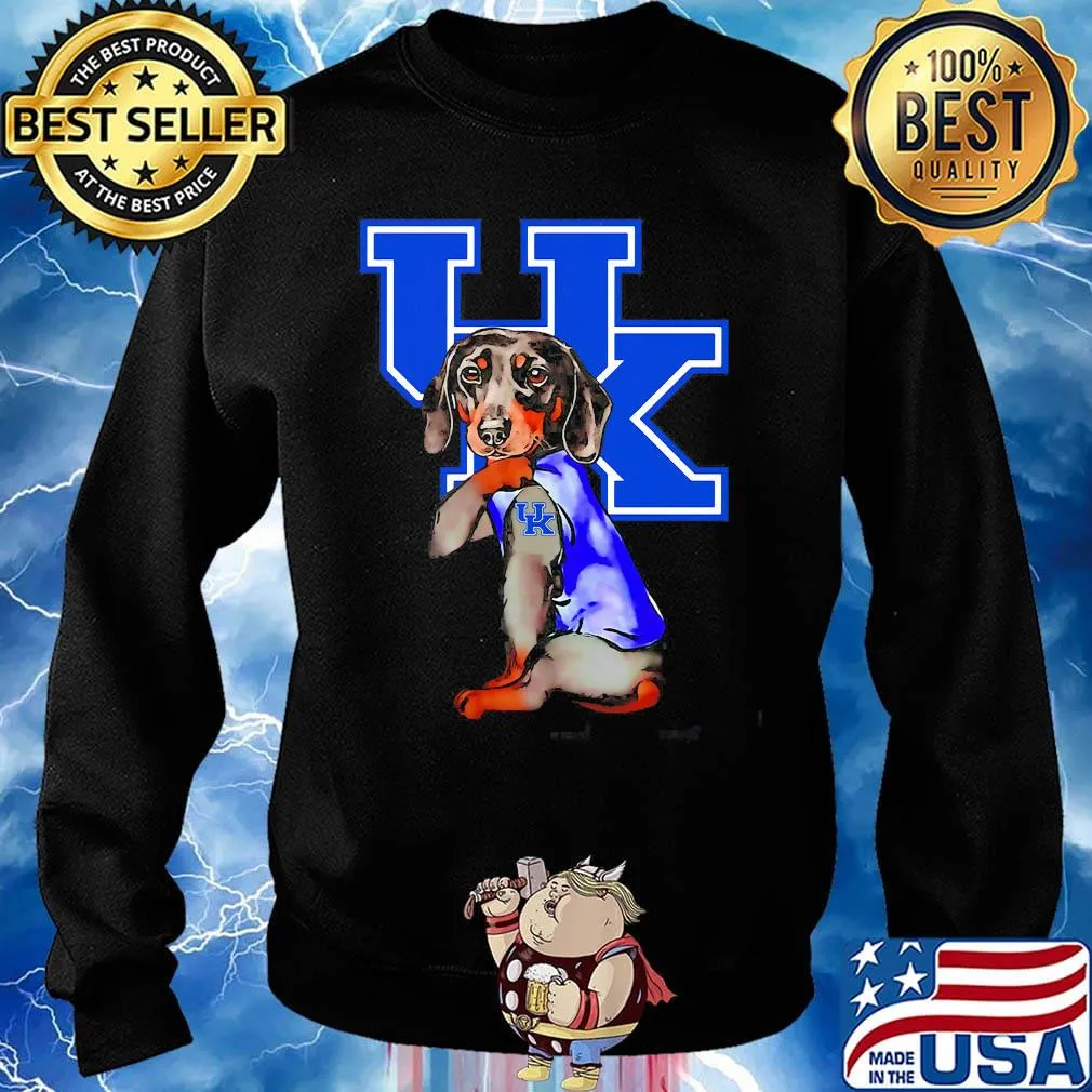 Dachshund tattoos kentucky wildcats football logo s Sweater