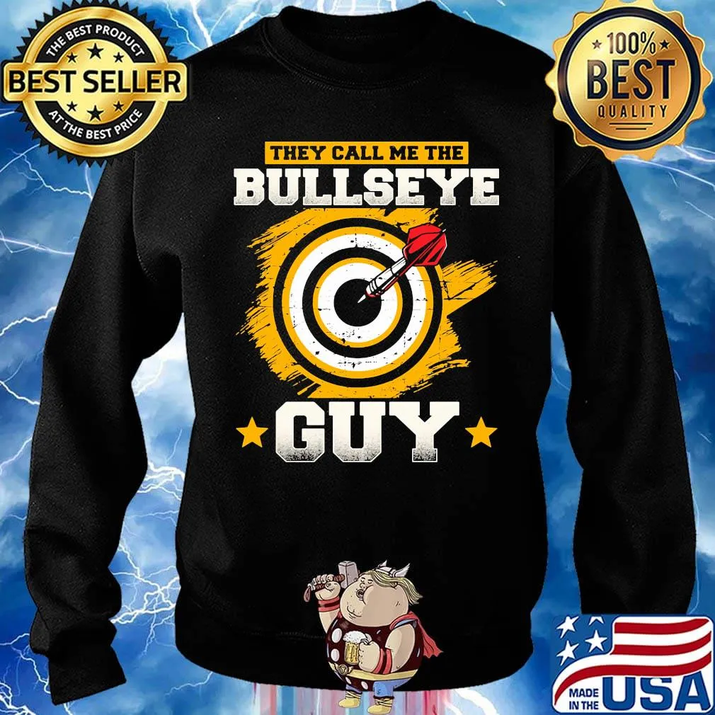 Darts they call me the bullseye guy stars s Sweater