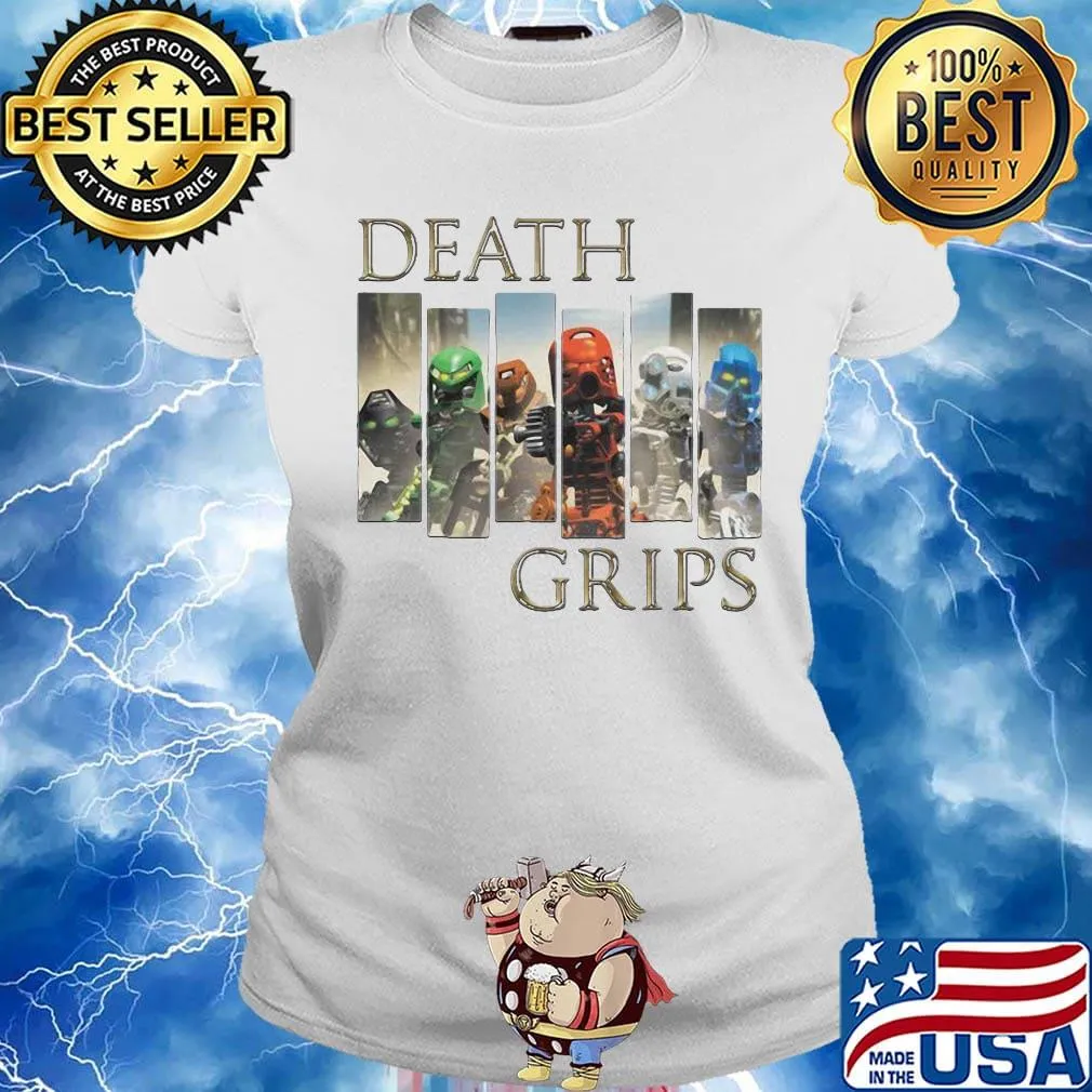 Death grips bionicle toa mata slim vintage s Ladies tee