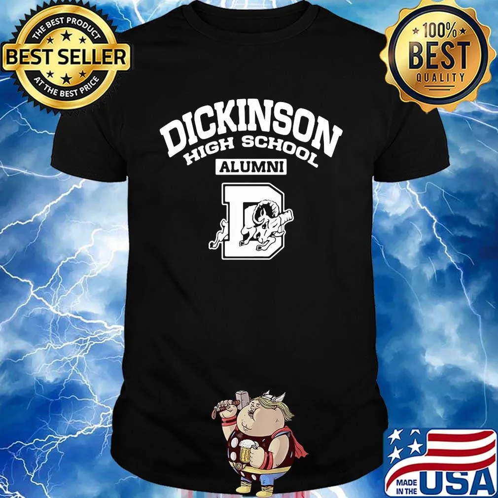 Dickinson high school alumni goat shirt