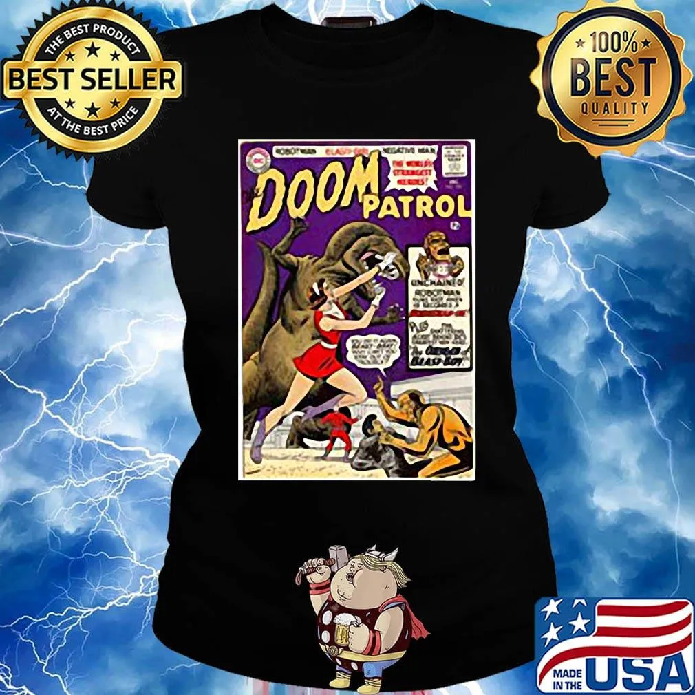 Dinosaur doom patrol marvel s Ladies tee