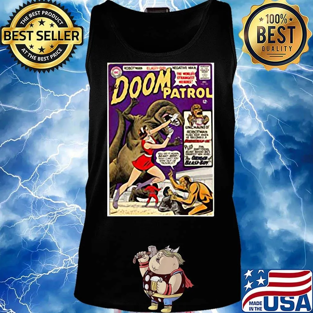 Dinosaur doom patrol marvel s Tank top