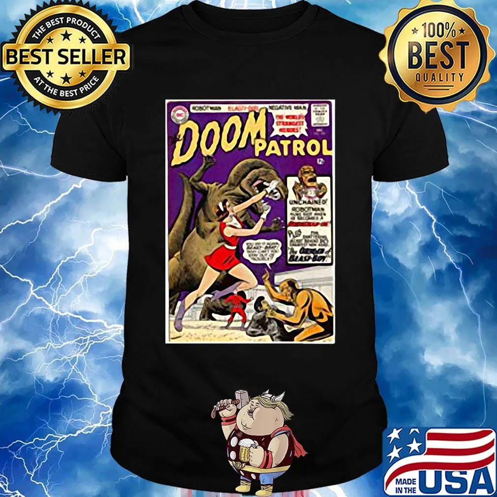 Dinosaur doom patrol marvel shirt