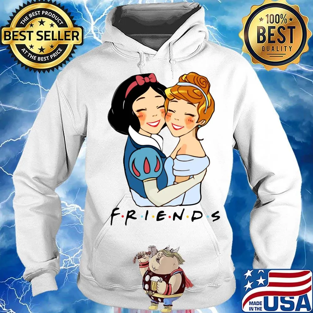 Disney cartoon snow white and belle friends s Hoodie