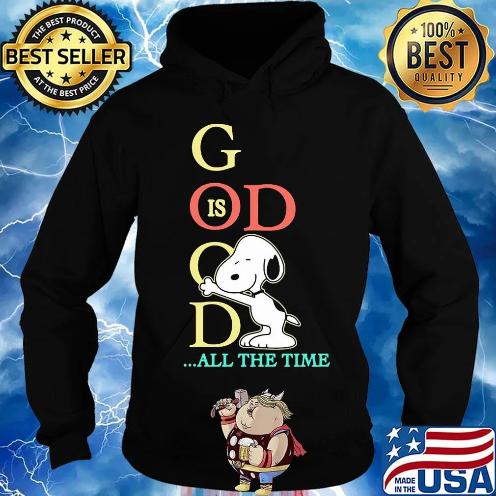 Disney snoopy god is good all the time s Hoodie
