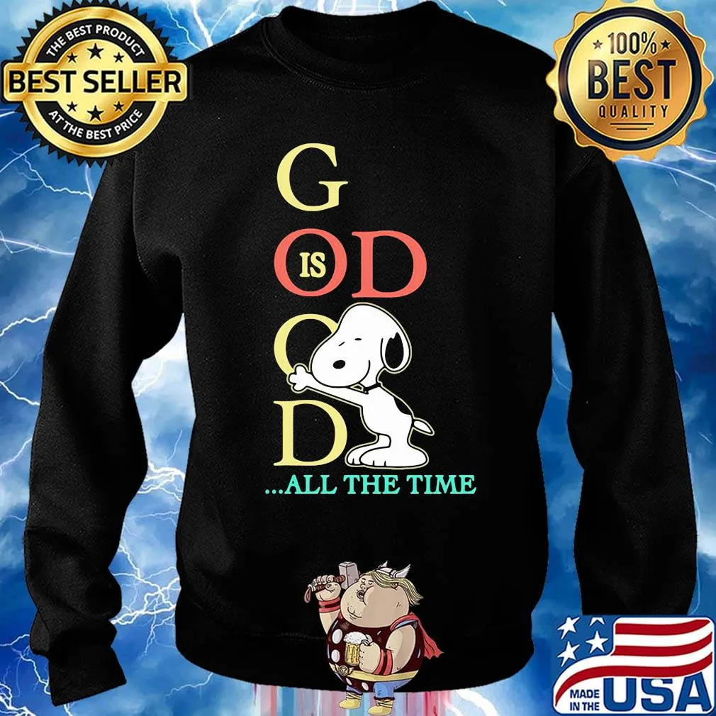 Disney snoopy god is good all the time s Sweater