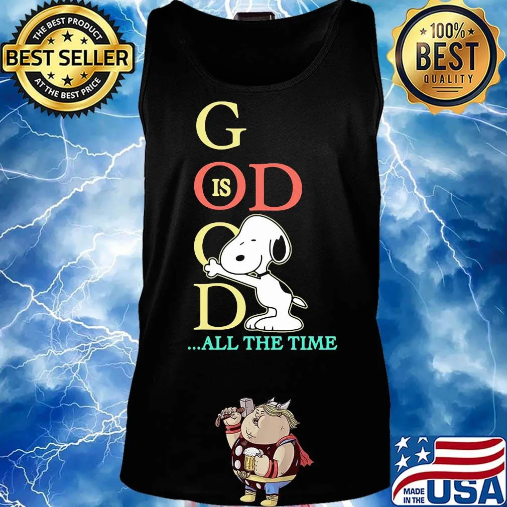 Disney snoopy god is good all the time s Tank top
