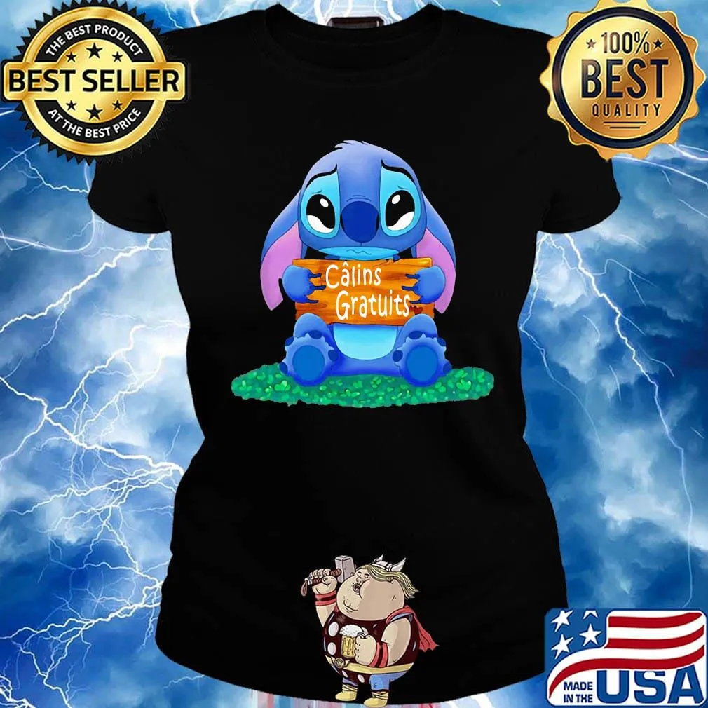 Disney stitch hug calins gratuits s Ladies tee