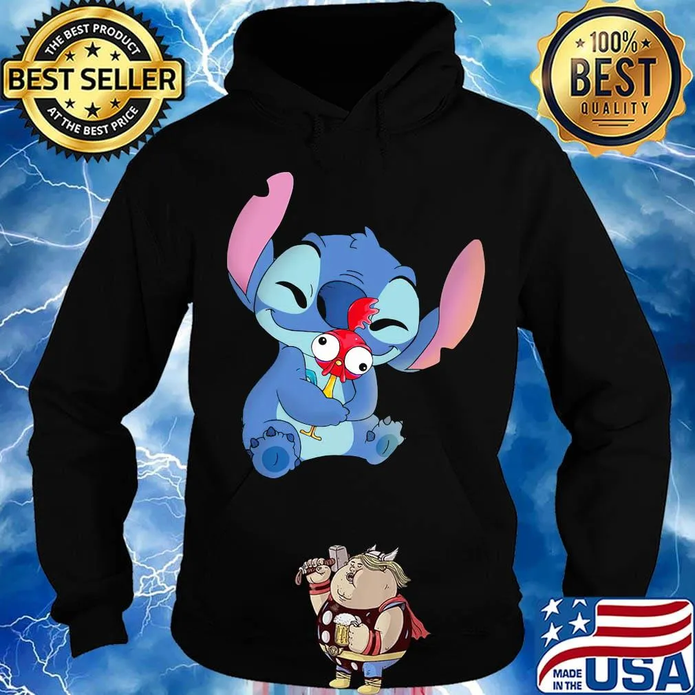 Disney stitch hug chicken s Hoodie