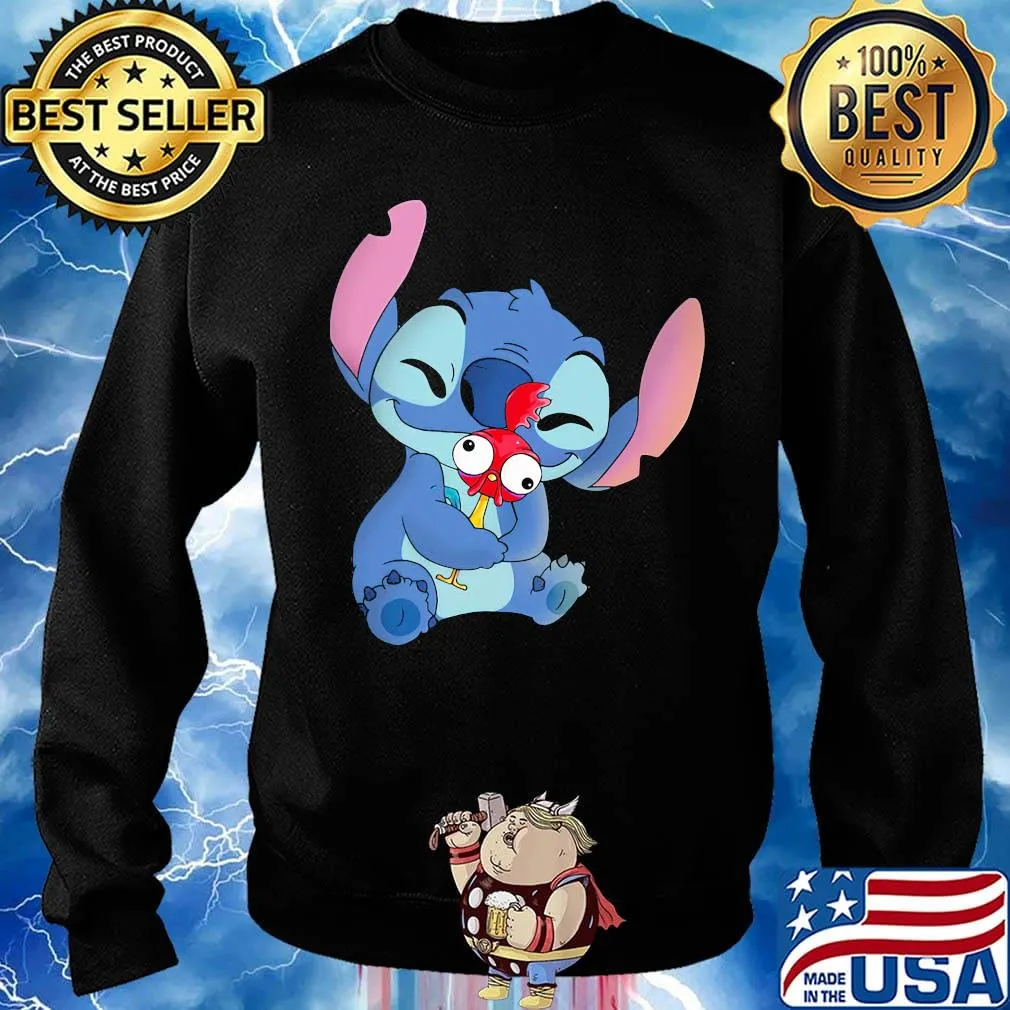 Disney stitch hug chicken s Sweater