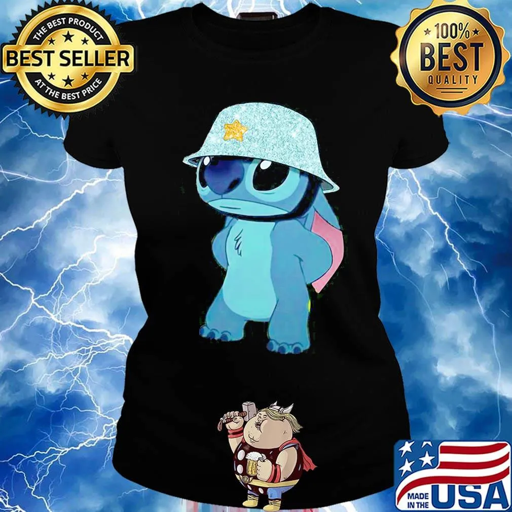 Disney stitch veteran diamond s Ladies tee