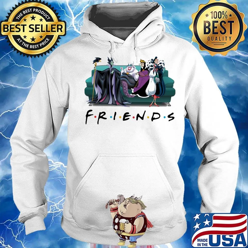 Disney villain characters friends s Hoodie