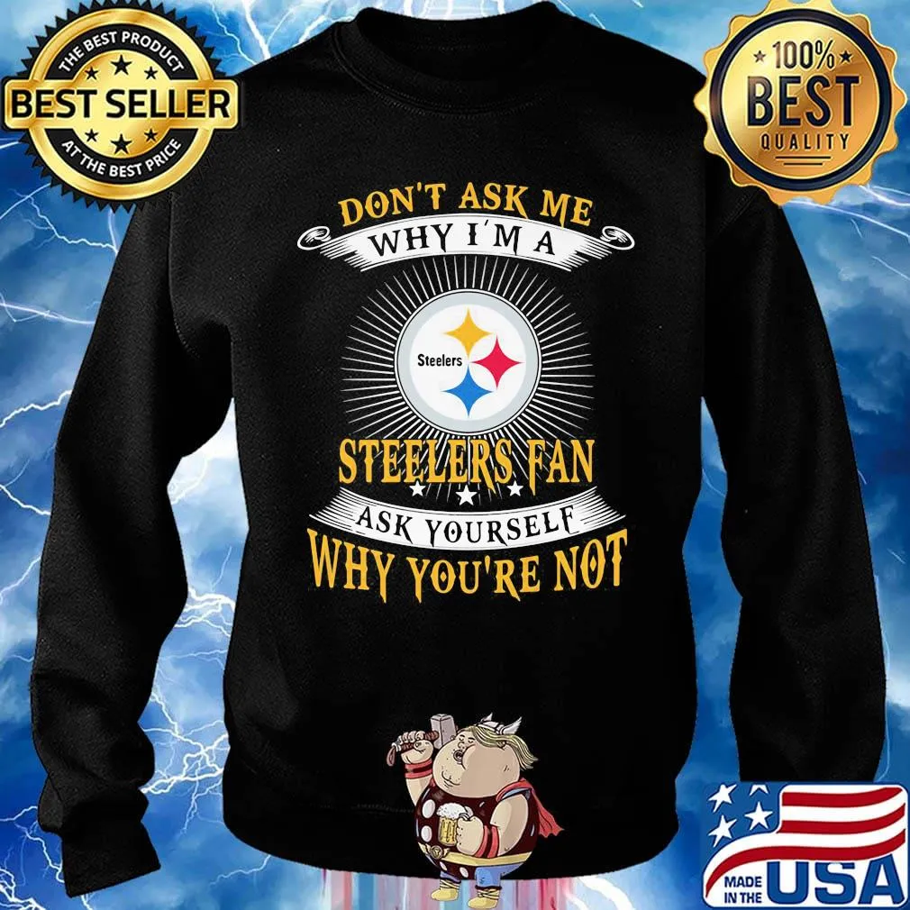 Don't ask me why i'm a steelers fan ask yourself why you're not s Sweater