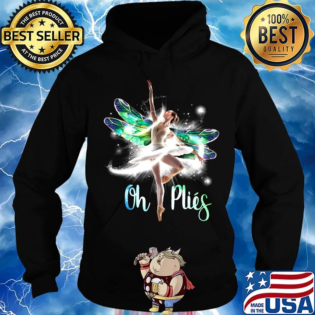 Dragonfly ballet on plies s Hoodie