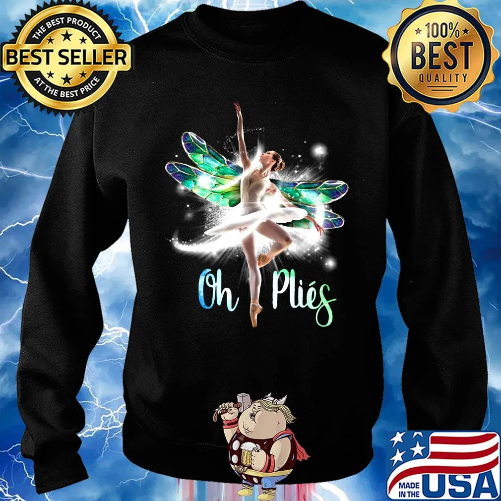 Dragonfly ballet on plies s Sweater