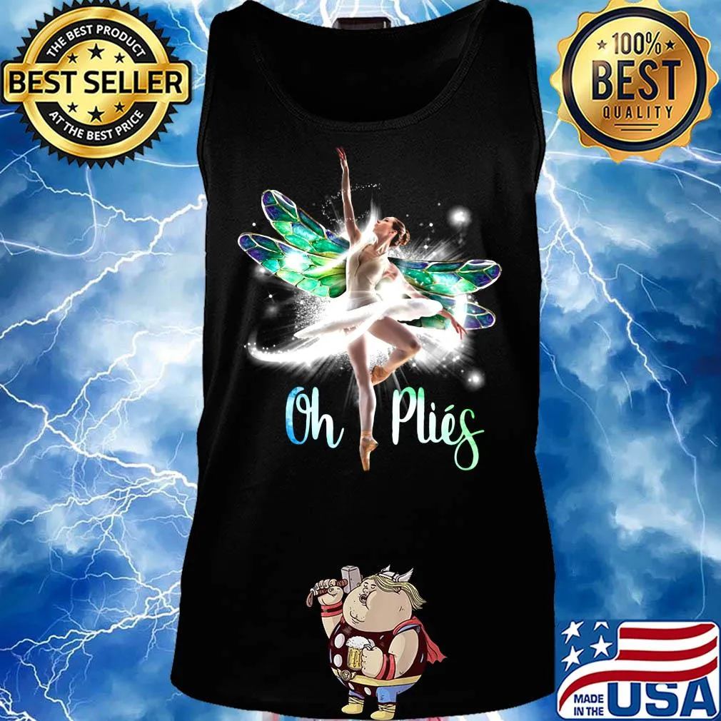 Dragonfly ballet on plies s Tank top