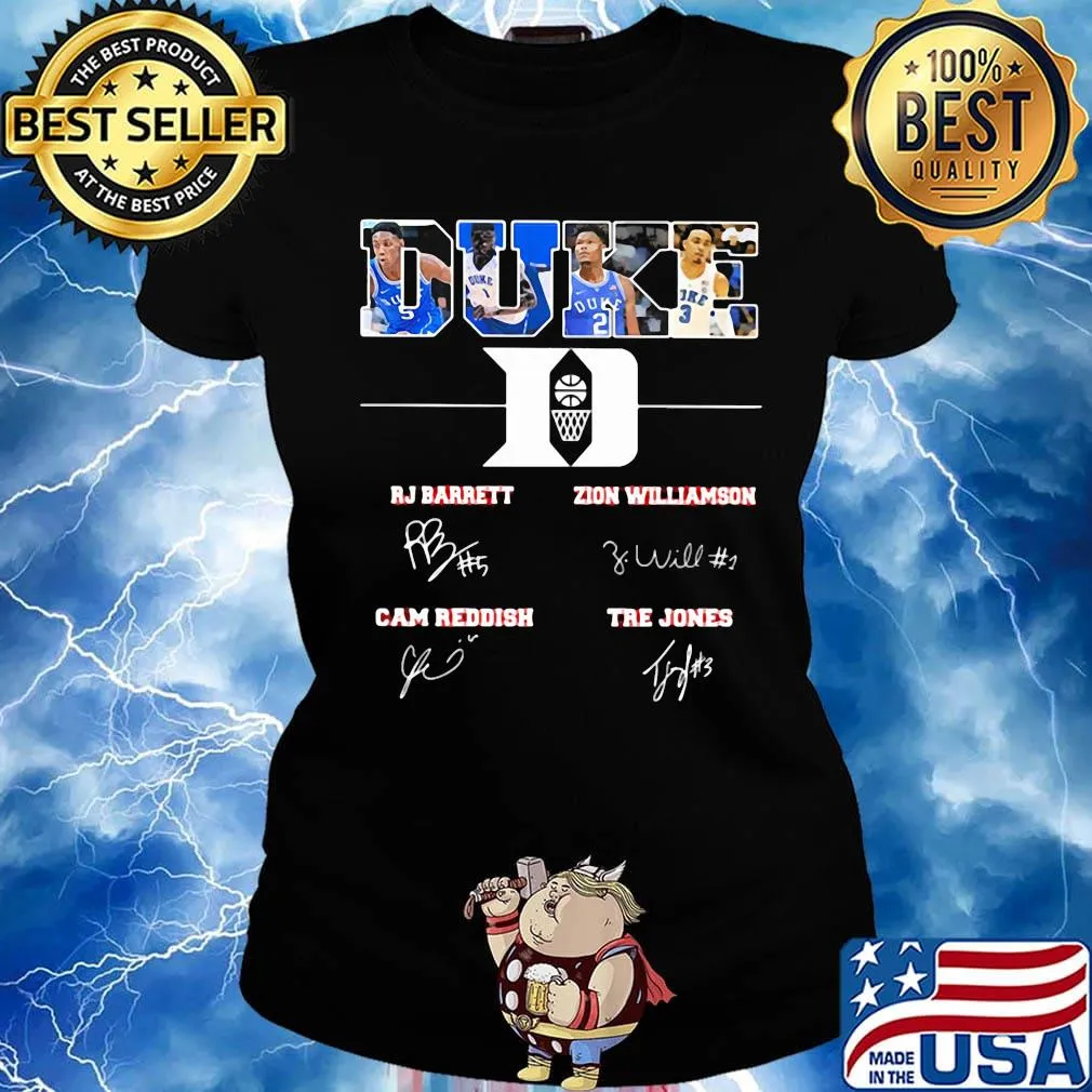 Duke blue devils basketball players signatures s Ladies tee