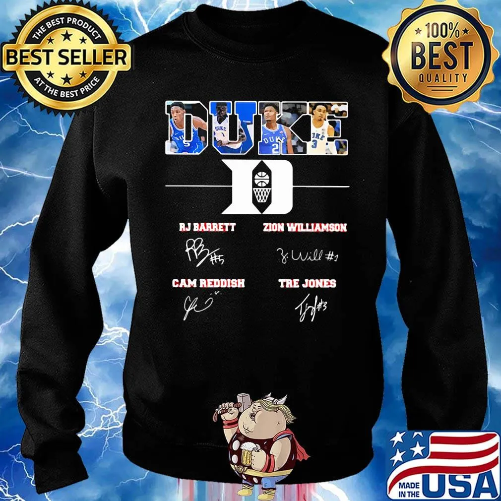 Duke blue devils basketball players signatures s Sweater